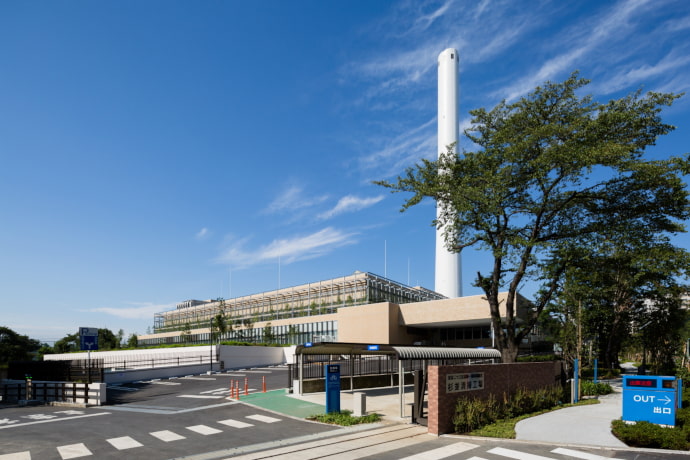 ごみ焼却発電施設
